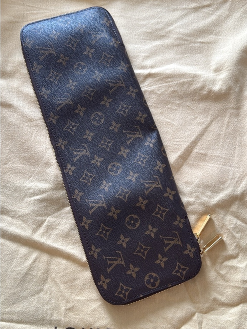Louis Vuitton Men's Monogram Canvas 5 Tie Case - Dark Brown - Picture 2 of 4